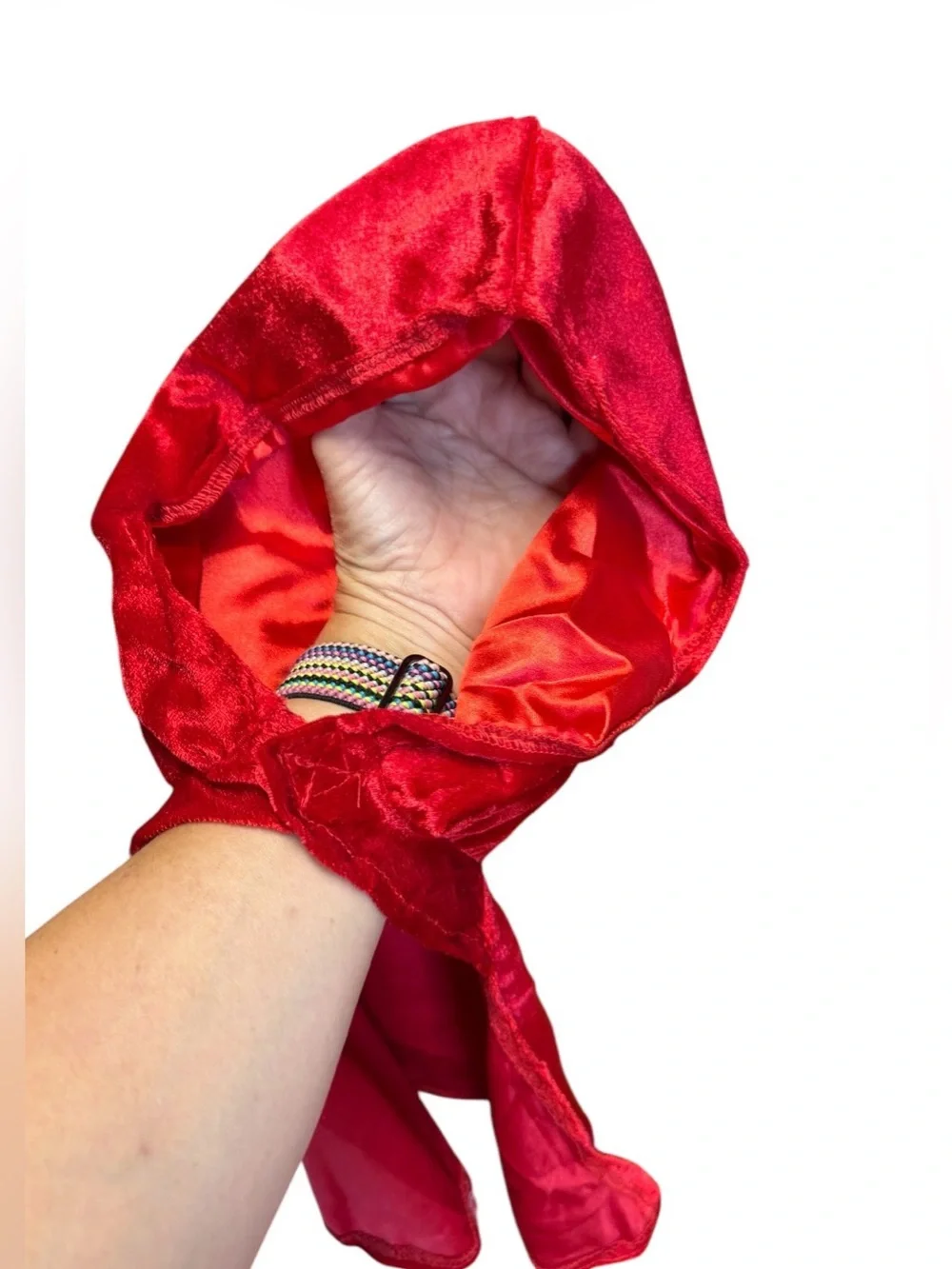 NIP Spirit Halloween Baby Lil’ Red Riding Hood Costume SZ 12-18 Months - Picture 7 of 8